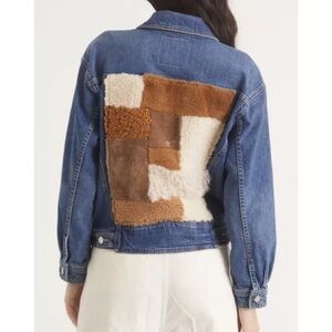 MOTHER Superior The Back Road Jacket in Running with Scissors Size Small